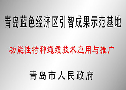 功能性特种绳缆技术应用与推广示范基地